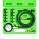 Compressiomètre pour système d’huile – 12 pièces, plage 1 à 10 bar, avec adaptateurs M10 à M18 pour diagnostics moteur