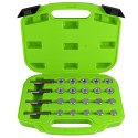 Coffret de réparation des bouchons de carters d’huile – 24 pièces, avec tarauds, bouchons SKS3 et rondelles cuivre, M13 à M20