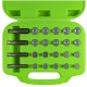 Coffret de réparation des bouchons de carters d’huile – 24 pièces, avec tarauds, bouchons SKS3 et rondelles cuivre, M13 à M20