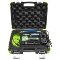 Kit de détection de fuites pour climatisation – 8 pièces, lampe UV 100 Lm, seringue, lunettes, adaptateurs