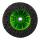 Nettoyant de douilles pour moyeux de roue – 2 pièces, disque abrasif Ø150 mm, axe 1/2", 1500 RPM max