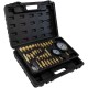 Coffret de compresseur pour circuits de carburant – 39 pièces, manomètres, adaptateurs et raccords rapides
