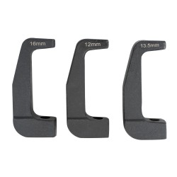 Jeu de 3 adaptateurs M14x1,5 (12 / 13,5 / 16 mm) pour extracteur d’injecteurs – Compatible avec réf. 54186
