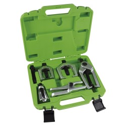 Coffret de 5 arrache-rotules – Extracteurs robustes en acier carbone pour rotules de direction, ouverture jusqu’à 55 mm,