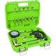 Compressiomètre diesel 0–69 bar avec adaptateurs M10 à M24 – Kit 19 pièces avec valve de décharge
