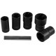 Coffret de douilles d'extraction twist 1/2" – 6 pièces pour écrous et boulons endommagés – Tailles 17 à 27 mm