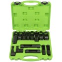 Coffret de 14 Douilles pour Capteurs Lambda et Sonde à Oxygène – Compatible Multimarque – Longueur Variable