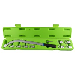Jeu de Clés Courbées à Tête Interchangeable pour Extraction de Courroies – 10 Pièces (12 à 19 mm)