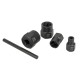 Coffret de 12 Douilles Twist 3/8" pour Extraction Facile d’Écrous Endommagés, Grippés ou Arrondis