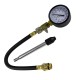 Compressiomètre Essence – 0 à 21 BAR – Manomètre Double Lecture avec Valve de Décompression et Adaptateur Universel