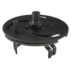 Clé Réglable pour Couvercle de Jauge – Diamètre 89 à 170 mm – Empreinte Hexagonale 15 mm – Outil Acier Robuste