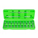 Coffret de 23 douilles de vidange en CrV pour entretien automobile – hexagonales, carrées