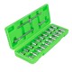 Coffret de 23 douilles de vidange en CrV pour entretien automobile – hexagonales, carrées