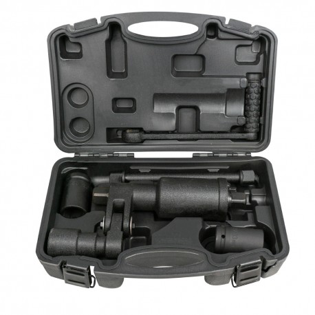 Coffret multiplicateur de force articulé 1" avec douilles 32-33mm – couple 6000Nm, spécial poids lourds, ratio 1:58