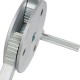 Clé à filtre universelle pour camion – Ø 95 à 165 mm, carré 1/2", robuste en acier CrMo pour démontage facile des filtres