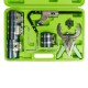 Coffret 9 pièces pour montage et compression d’anneaux de piston – ouverture 50 à 175 mm, avec pinces et colliers à cliquet