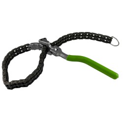 Clé à chaîne double Ø60-140mm – Outil universel robuste en acier 40Cr, longueur 230mm, pour filtres et raccords