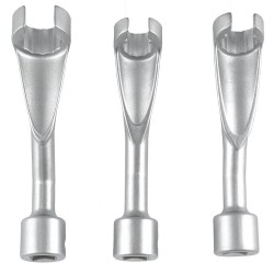 Coffret de 3 extracteurs pour tubes d’injection diesel – M14, M17, M19 – carré 1/2" – démontage facile des conduites injecteurs