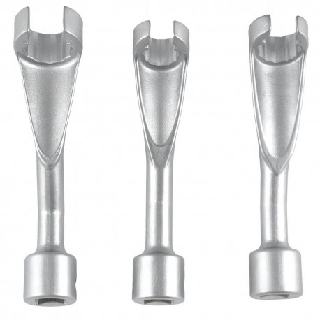 Coffret de 3 extracteurs pour tubes d’injection diesel – M14, M17, M19 – carré 1/2" – démontage facile des conduites injecteurs