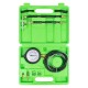 Compressiomètre pour circuits essence – 10 pièces – 0-10 BAR – tuyau 1100 mm – compatible systèmes Schrader