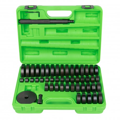 Coffret d’outils 51 pièces pour la pose précise de roulements et joints SPI de Ø12 à 74 mm – idéal ateliers pro