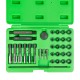 Coffret 34 pièces pour la réparation des filetages de bougies de préchauffage avec inserts et outils de guidage