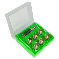 Kit de réparation 7 pièces pour vis de bouchon de carter M15 avec filetage et tapon de 1,50 cm