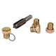 Kit de réparation 7 pièces pour vis de bouchon de carter M15 avec filetage et tapon de 1,50 cm