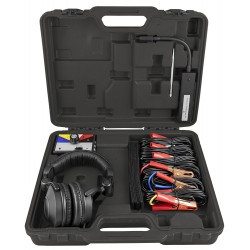 Stéthoscope électronique automobile 11 pièces avec 6 capteurs, câble 4,8 m et micro réglable pour détection de pannes moteur