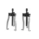 Extracteur 3 griffes convertible en 2 griffes, réversible, avec bras longs et courts, ouverture 40 à 170mm