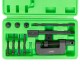 Kit d’outils pour rivetage et démontage des chaînes de motocyclette – 11 pièces avec pointes de 2,2 à 3,8 mm