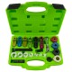 Kit de déconnexion pour conduites de climatisation et carburant – 21 pièces avec colliers et bloqueurs