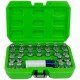 Coffret complet de 23 douilles pour vis de sécurité VW – Compatible antivols jantes VAG, carré 1/2"