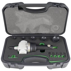 Outil pneumatique de rectification de valves avec fonction percussion et rotation – 12 pièces, 800 BPM, 1/4", 51 L/min