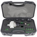 Outil pneumatique de rectification de valves avec fonction percussion et rotation – 12 pièces, 800 BPM, 1/4", 51 L/min