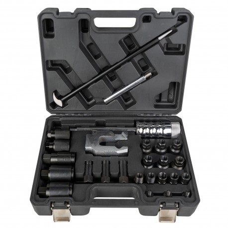 Coffret d'extracteurs manuels pour injecteurs BOSCH, DENSO, DELPHI, SIEMENS, CAT, CUMMINS – 25 pièces