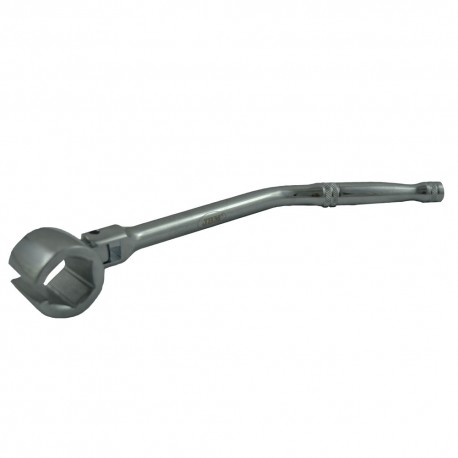 Clé articulée pour sonde lambda 22mm – hexagonale avec fenêtre – idéale pour accès restreints