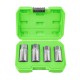 Coffret de 4 douilles extracteurs 1/2" pour goujons cassés – Tailles 6, 8, 10, 12mm – outil de dépose rapide et efficace