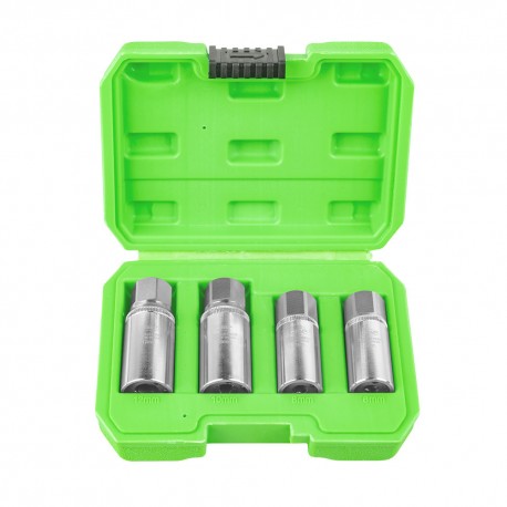 Coffret de 4 douilles extracteurs 1/2" pour goujons cassés – Tailles 6, 8, 10, 12mm – outil de dépose rapide et efficace