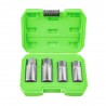 Coffret de 4 douilles extracteurs 1/2" pour goujons cassés – Tailles 6, 8, 10, 12mm – outil de dépose rapide et efficace