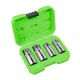 Coffret de 4 douilles extracteurs 1/2" pour goujons cassés – Tailles 6, 8, 10, 12mm – outil de dépose rapide et efficace