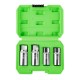 Coffret de 4 douilles extracteurs 1/2" pour goujons cassés – Tailles 6, 8, 10, 12mm – outil de dépose rapide et efficace