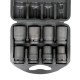Trousse à outils de nettoyage de moyeu 14 pièces – Meules abrasives Ø40mm avec adaptateur 1/2" pour perceuse ou visseuse