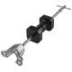 Arracheur de roulements de roues avec coulisseau à choc – Ø100-115mm, masse 4kg, longueur 630mm, pour vis M12