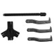 Extracteur 3 griffes convertible en 2, réversible, capacité 5T – Ouverture 40 à 170mm, profondeur 110mm