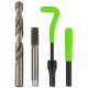 Kit inserts hélicoïdaux M14x1,25 spécial bougies pour réparation rapide et durable des filetages abîmés sur culasses moteur