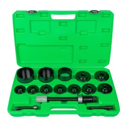 Coffret professionnel pour montage et extraction de roulements avec adaptateurs et broche à billes de 295 mm