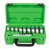 Kit de démontage d’axes et rondelles, 10 pièces avec disques Ø39,5 à 81 mm, pour roulements et joints, en coffret pratique