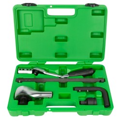 Coffret multiplicateur de force 3/4" avec réducteur 1/2", couple max 1000 Nm, 6 pièces avec cliquet et extensions robustes