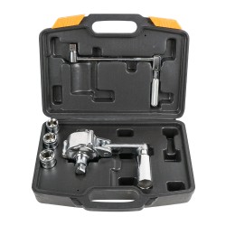 Coffret multiplicateur de force junior 1/2" – 360 Nm avec douilles 17, 19 et 21 mm et barre d’extension 90º